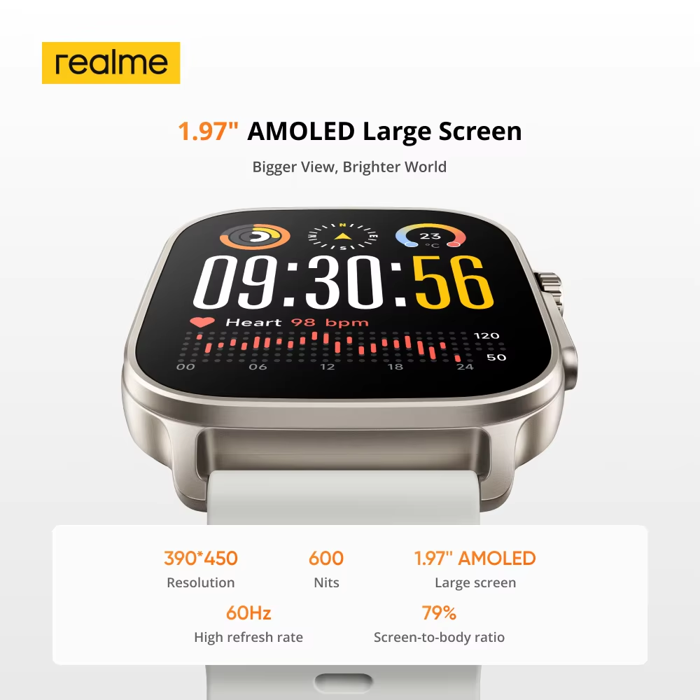 Global Version realme watch 5  - Smartwatch Faces recension och pris