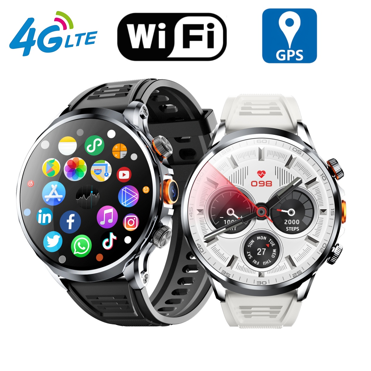 32+512GB H18 Android Smartwatc - Smartwatch Store recension och pris