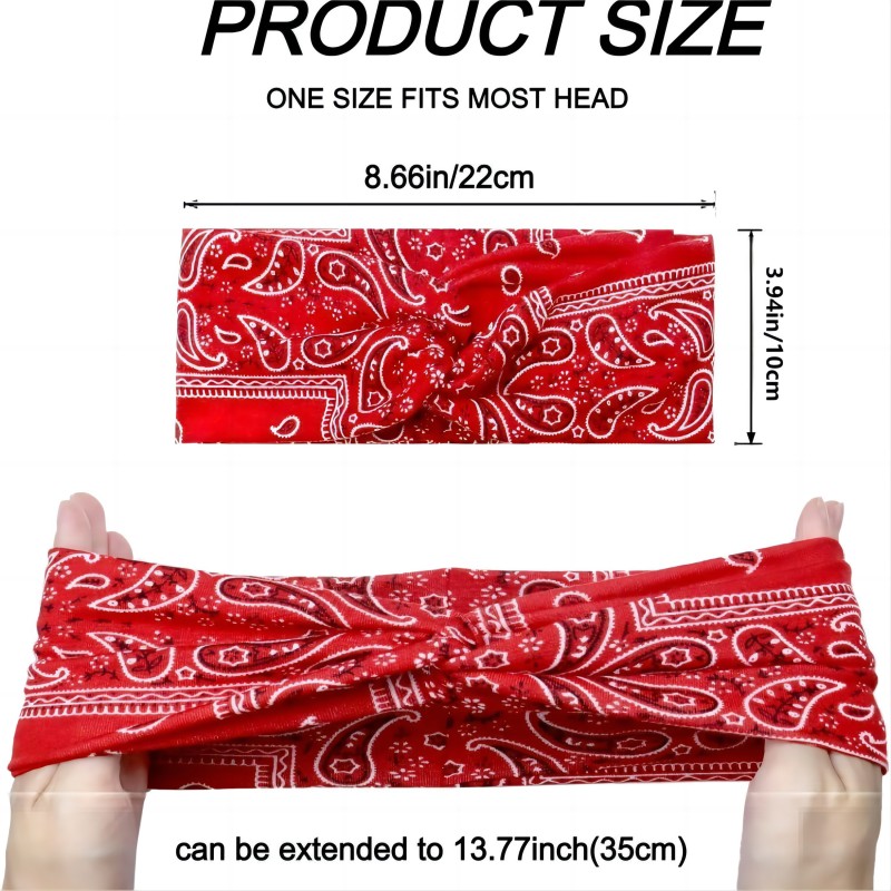 Paisley Cashew flowers hair ba - Milanaise Mesh Band recension och pris