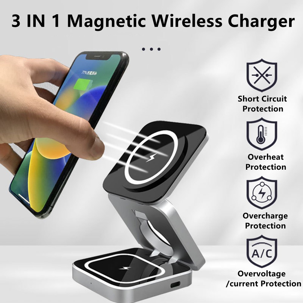 Foldable Magnetic Wireless Cha - Smartwatch Ac recension och pris