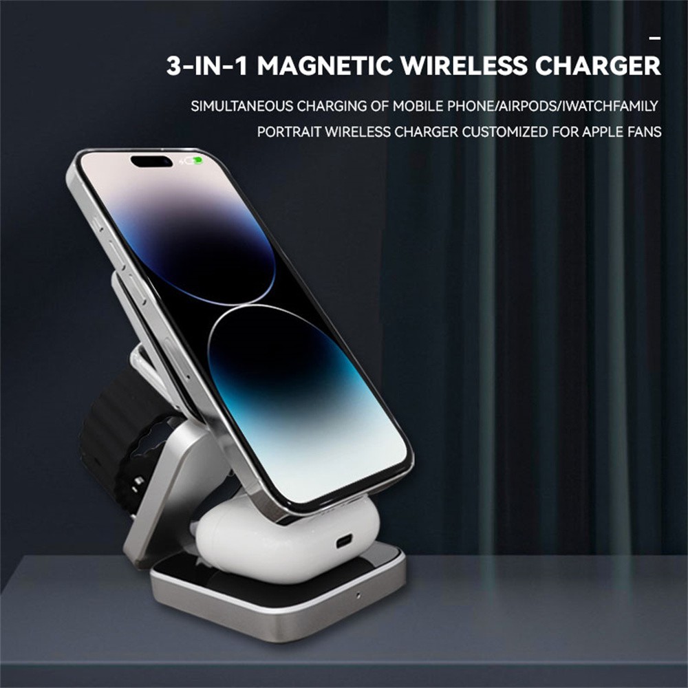 Foldable Magnetic Wireless Cha - Smartwatch Ac recension och pris