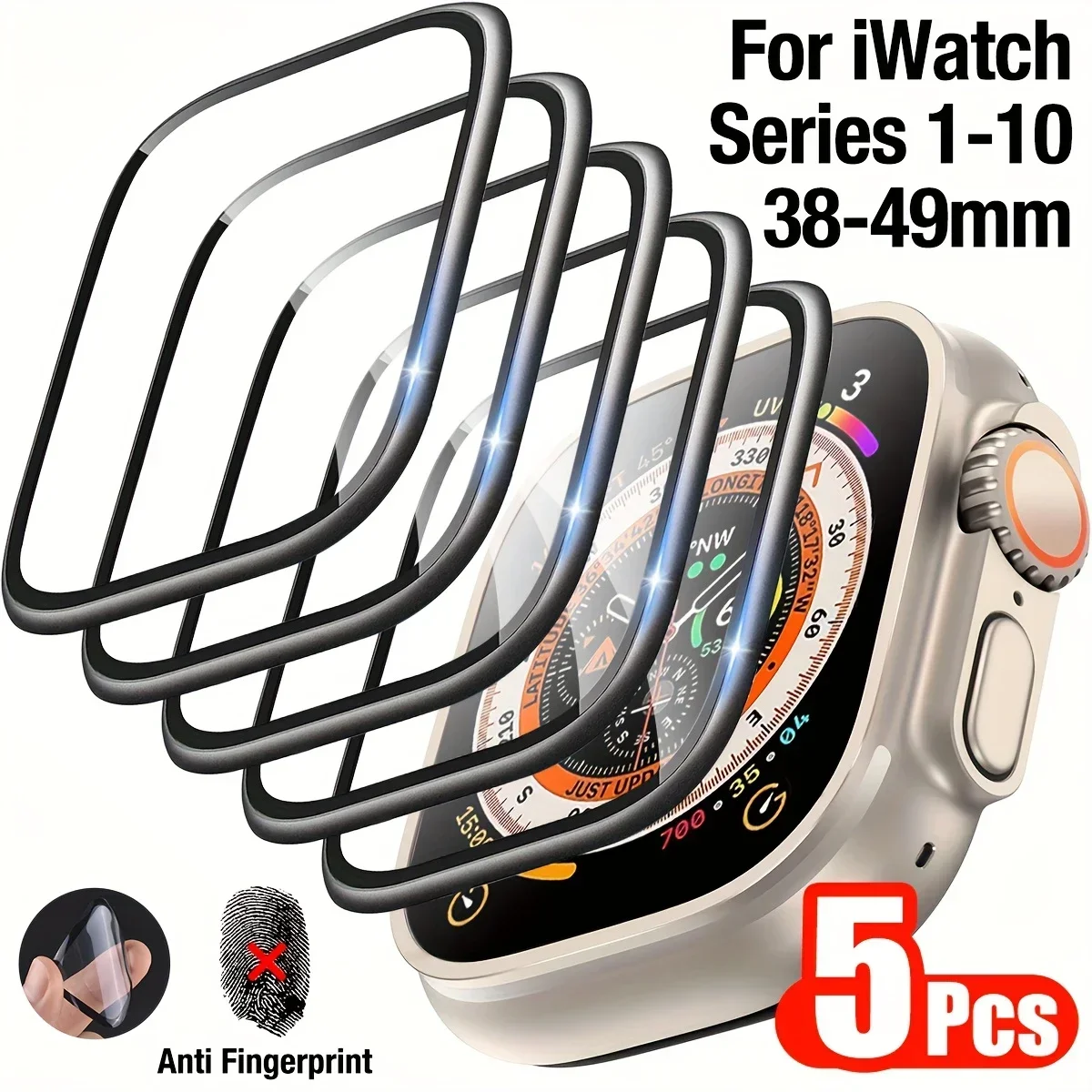 1-5pcs Anti-scratch Film For A - Smartwatch Icon recension och pris