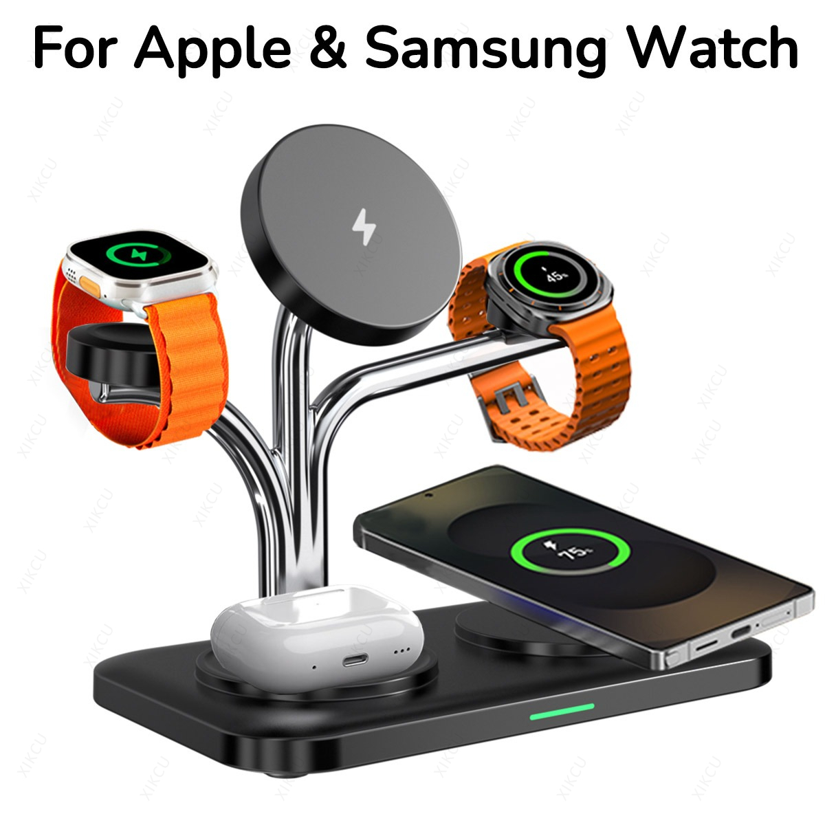 5 IN 1 Magnetic Wireless Charg - Smartwatch Ac recension och pris