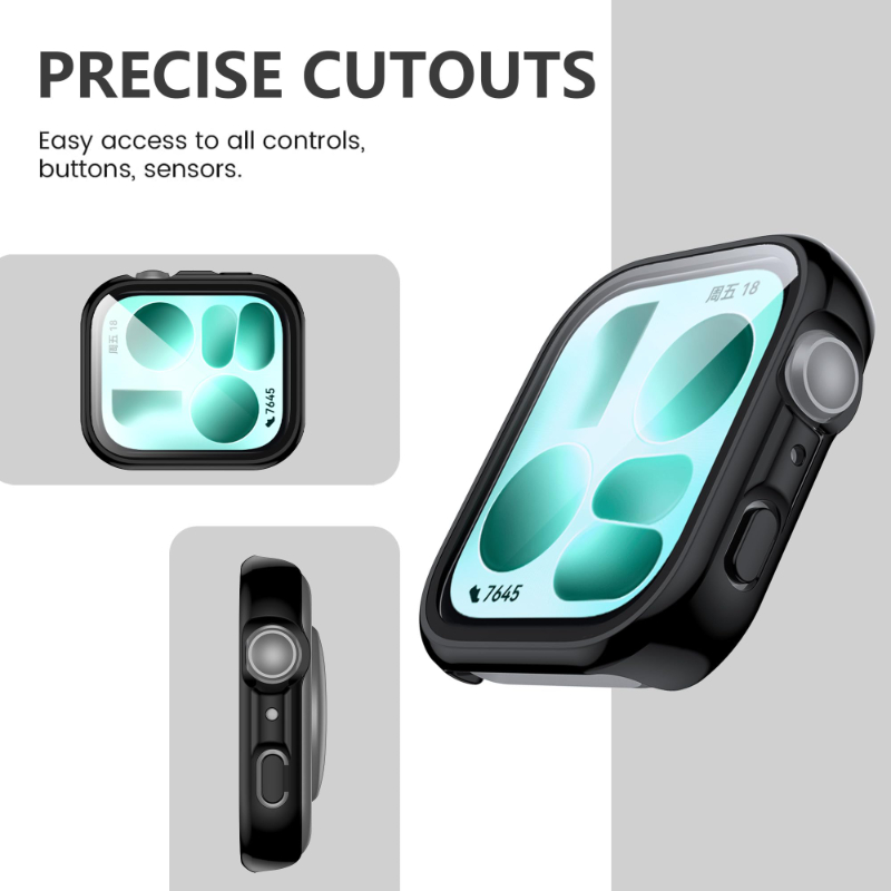 Glass+Case for Huawei Watch Fi - Huawei Smartwatch Accessories recension och pris
