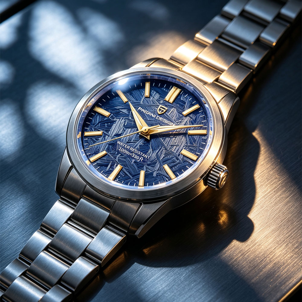 PAGANI DESIGN 40MM Men Quartz  - Accessories With Watch recension och pris