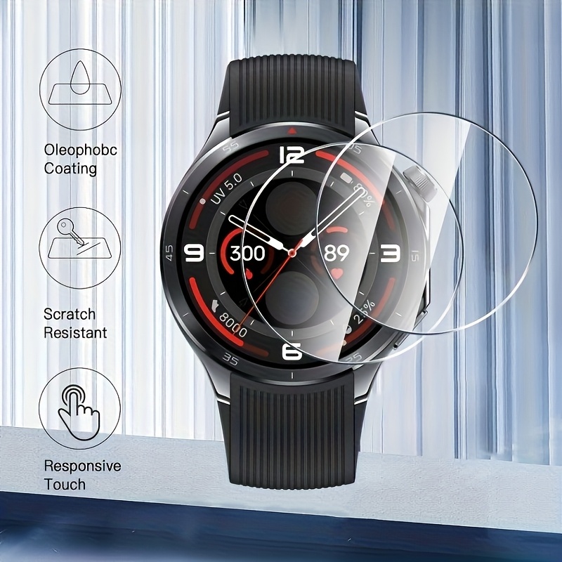 3PCS 9H Tempered Glass Screen  - Smartwatch Icon recension och pris