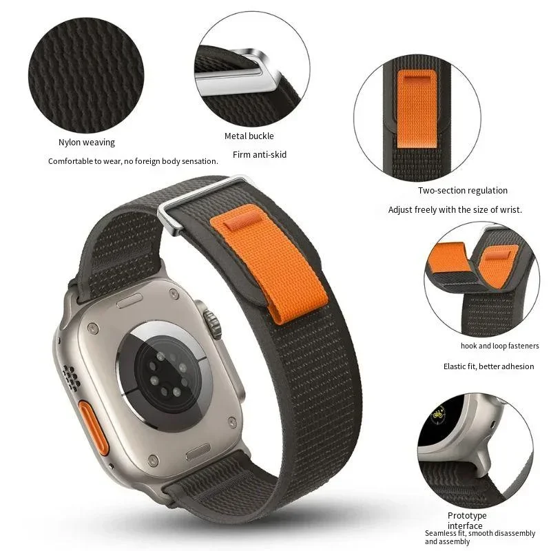 Trail Loop Strap For Apple Wat - Solo Loop Strap recension och pris
