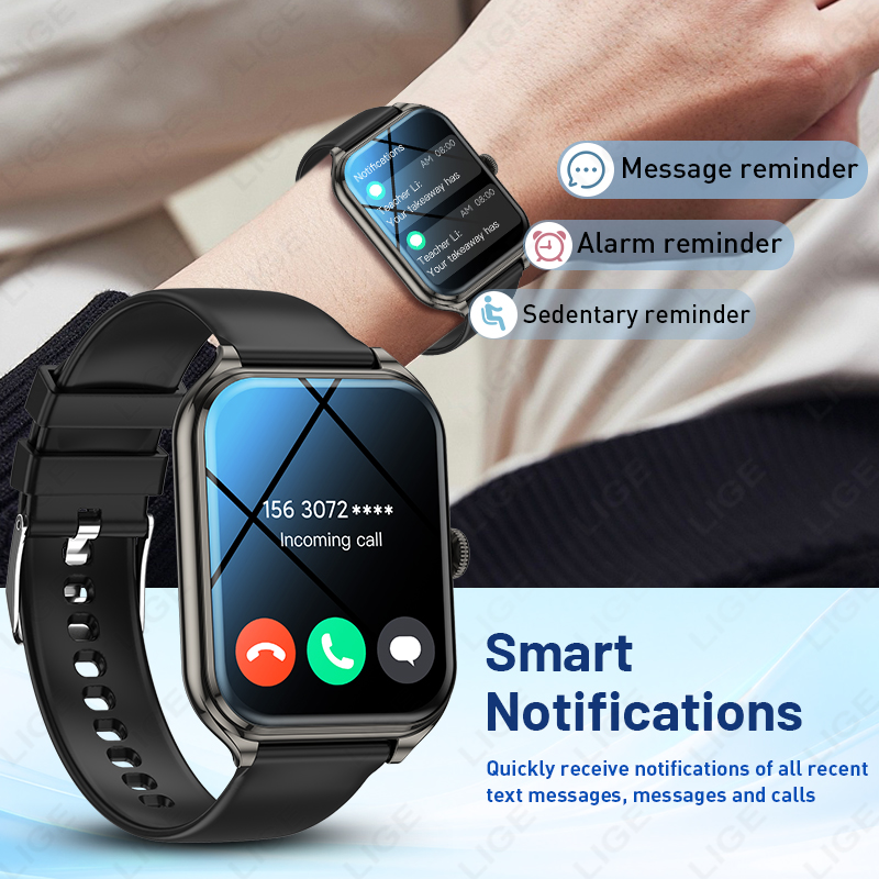 LIGE Voice Calling Smart Watch - Smartwatch X12 recension och pris